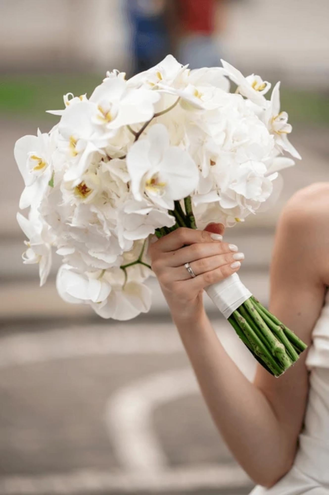 Pastel Wildflower Classic Bridal Bouquet, Spring Wedding Bouquet, Bride Flower Bouquet, Poppy, Daisy, Roses, Carnation, Lily, Hydrangea